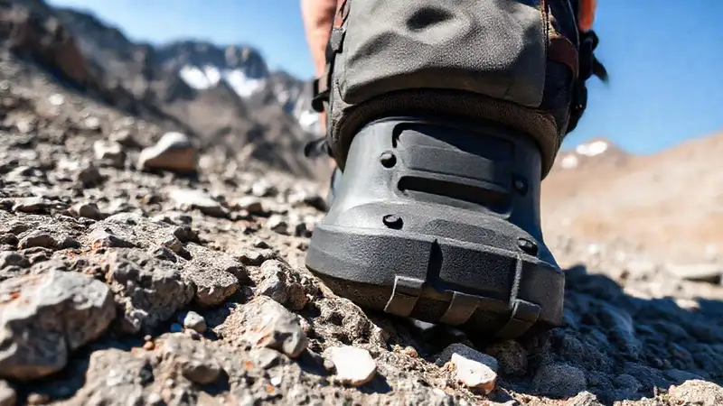 Fotografía de aventura montañosa y resistente